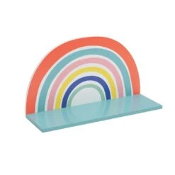 New Arrival 9 Habitat MDF Rainbow Wall Shelf - Multicoloured