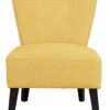 Habitat Delilah Fabric Cocktail Chair - Yellow