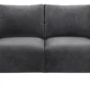Habitat Julien Velvet 2 Seater Sofa - Grey