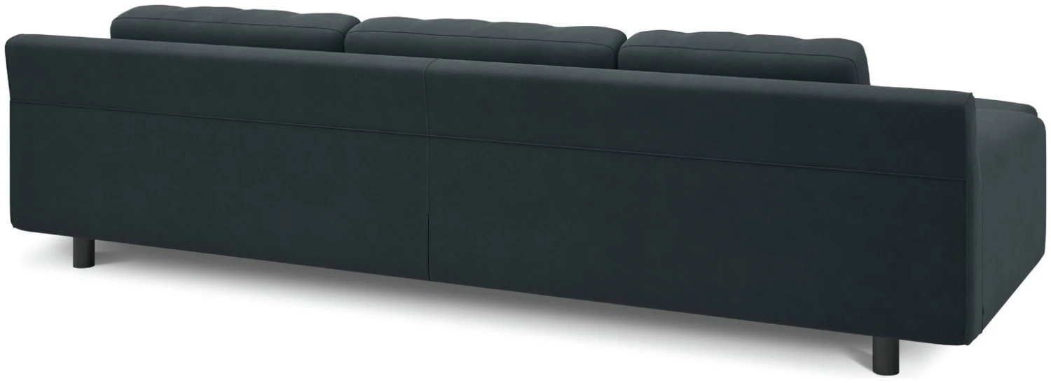 Habitat Hendricks Left Hand Corner Chaise Sofa - Charcoal 7 Habitat Hendricks Left Hand Corner Chaise Sofa - Charcoal - Image 7