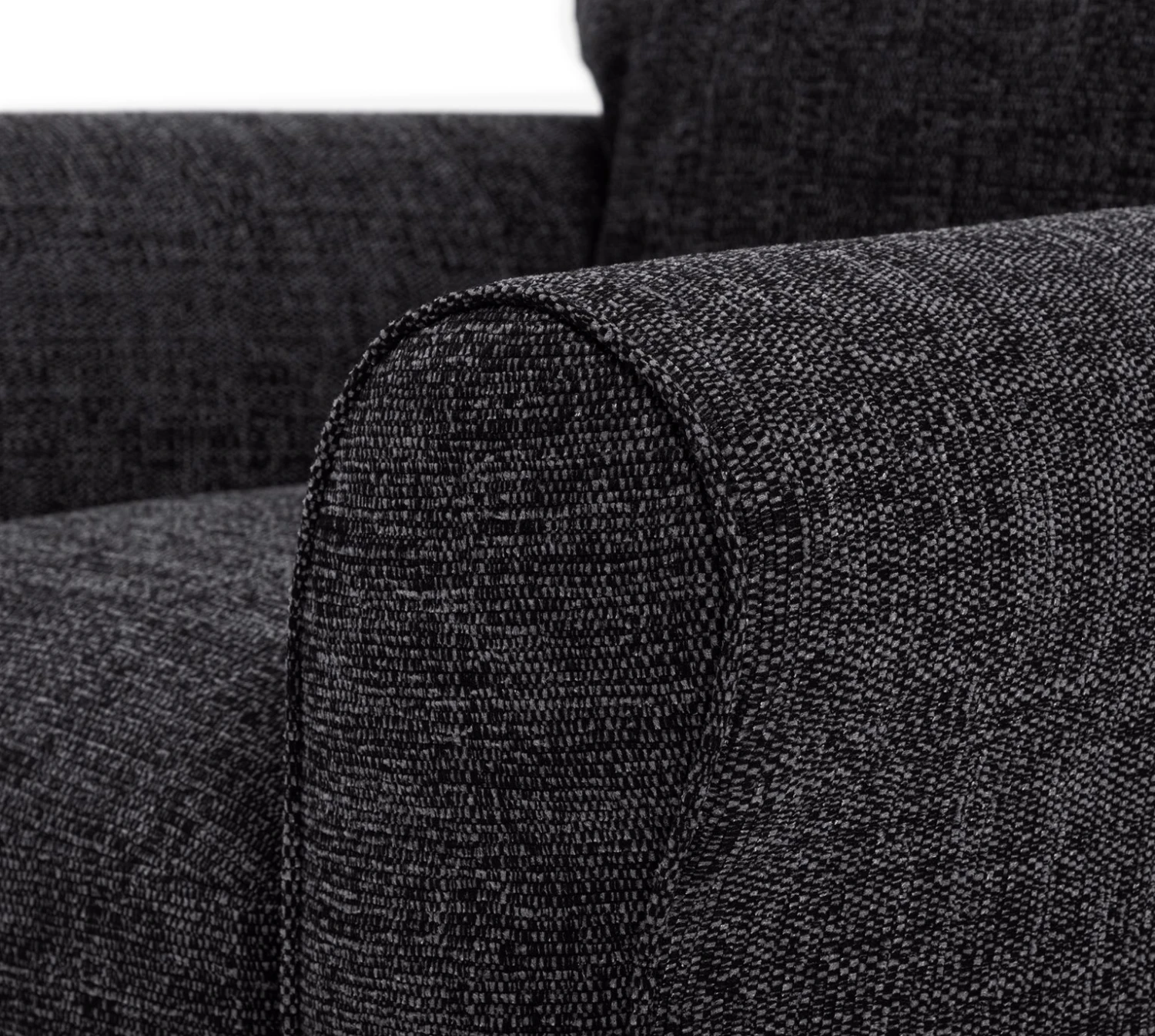 Habitat Lisbon Fabric Armchair - Charcoal 9 Habitat Lisbon Fabric Armchair - Charcoal - Image 9
