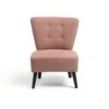 Habitat Delilah Fabric Cocktail Chair - Pink
