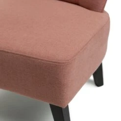 Habitat Delilah Fabric Cocktail Chair - Pink 15 Habitat Delilah Fabric Cocktail Chair - Pink -Habitat 9397336 R Z006A