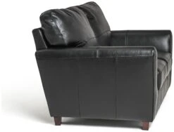 Habitat Milford Leather 2 Seater Sofa - Black 17 Habitat Milford Leather 2 Seater Sofa - Black -Habitat 9398335 R Z004A