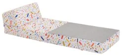 Habitat Kids Zowie Confetti Fabric Chair Bed -Habitat 9417395 R Z002A