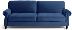 Habitat Joel 3 Seater Fabric Clic Clac Sofa Bed – Navy