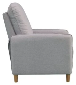 Habitat Tate Manual Pushback Recliner Chair - Grey -Habitat 9444083 R Z003A