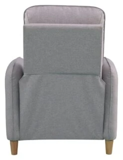 Habitat Tate Manual Pushback Recliner Chair - Grey -Habitat 9444083 R Z005A