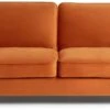Habitat Joel 3 Seater Fabric Clic Clac Sofa Bed - Orange