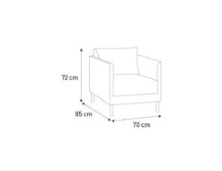 Habitat Hyde Velvet Armchair - Yellow 13 Habitat Hyde Velvet Armchair - Yellow -Habitat 9452013 R Z020A