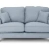 Habitat Matilda Velvet 2 Seater Sofa - Light Blue