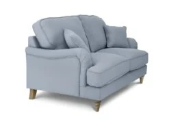 Habitat Matilda Velvet 2 Seater Sofa - Light Blue -Habitat 9462962 R Z003A