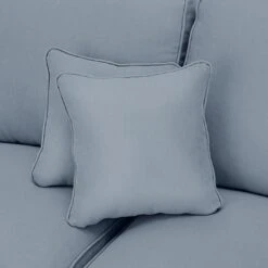 Habitat Matilda Velvet 2 Seater Sofa - Light Blue -Habitat 9462962 R Z007A