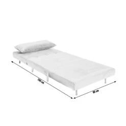 Habitat Roma Single Velvet Chairbed - Sage Green 13 Habitat Roma Single Velvet Chairbed - Sage Green -Habitat 9473487 R Z004A