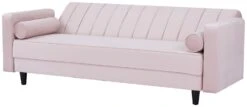 Habitat Preston Clic Clac Velvet Sofa Bed - Pink 26 Habitat Preston Clic Clac Velvet Sofa Bed - Pink -Habitat 9478255 R Z008A