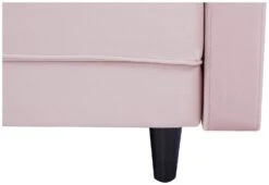 Habitat Preston Clic Clac Velvet Sofa Bed - Pink 28 Habitat Preston Clic Clac Velvet Sofa Bed - Pink -Habitat 9478255 R Z011A