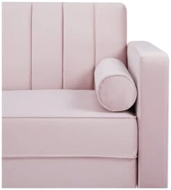 Habitat Preston Clic Clac Velvet Sofa Bed - Pink 30 Habitat Preston Clic Clac Velvet Sofa Bed - Pink -Habitat 9478255 R Z013A
