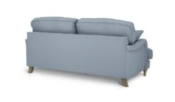 Habitat Matilda Velvet 3 Seater Sofa - Light Blue -Habitat 9488276 R Z003A