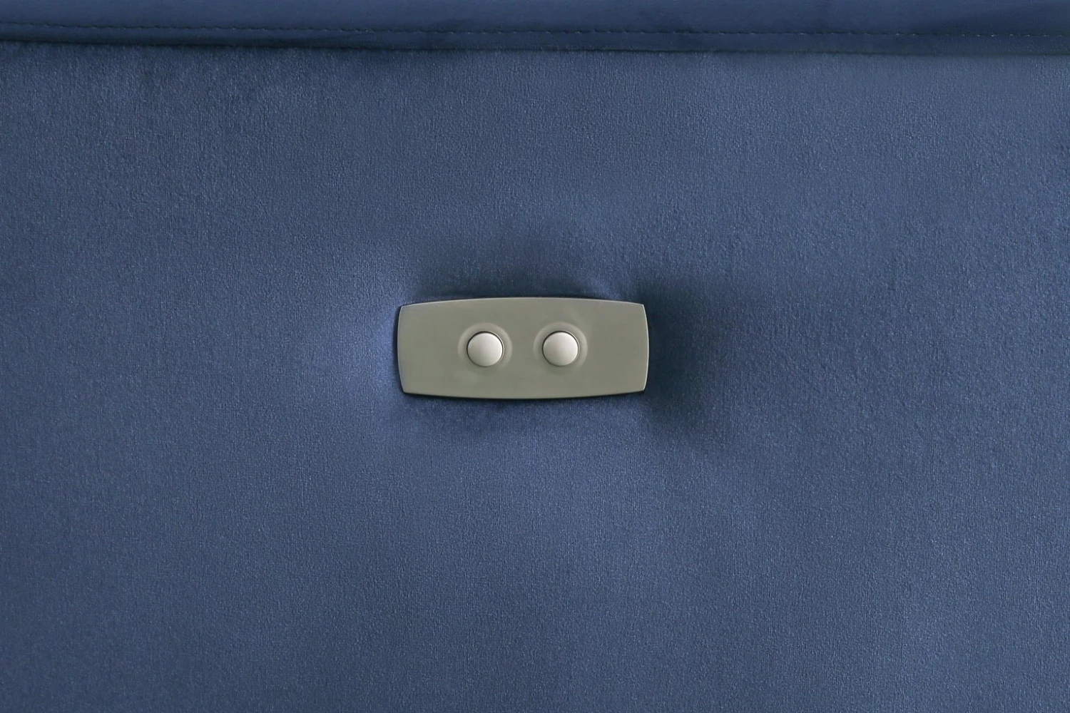 Habitat Emerson Velvet 2 Seater Recliner Sofa - Navy Blue 7 Habitat Emerson Velvet 2 Seater Recliner Sofa - Navy Blue - Image 7