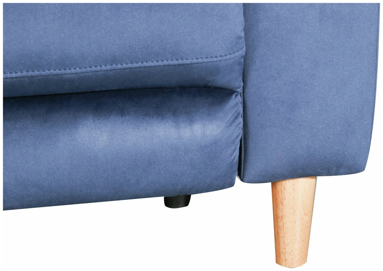 Habitat Emerson Velvet 2 Seater Recliner Sofa - Navy Blue 10 Habitat Emerson Velvet 2 Seater Recliner Sofa - Navy Blue - Image 10