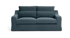 Habitat Odin Fabric 2 Seater Sofa - Indigo Blue