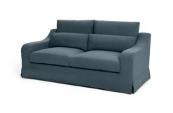 Habitat Odin Fabric 2 Seater Sofa - Indigo Blue -Habitat 9510931 R Z002A