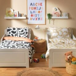 Habitat Kids Pure Cotton Twin Pack Bedding Set - Toddler