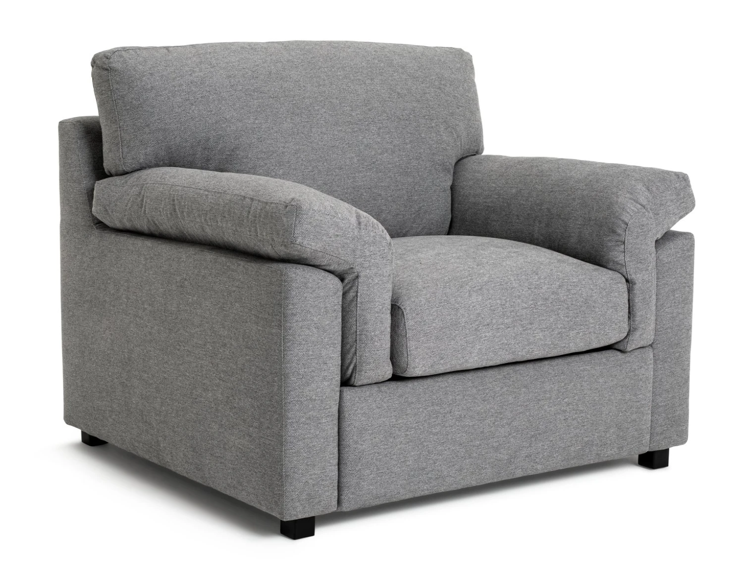 Habitat Florence Fabric Armchair - Grey 7 Habitat Florence Fabric Armchair - Grey - Image 7