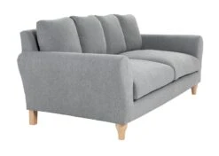 Habitat Carrie Fabric 3 Seater Sofa - Graphite -Habitat 9579879 R Z004A