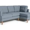 Habitat Joshua Fabric Right Hand Corner Chaise Sofa - Blue
