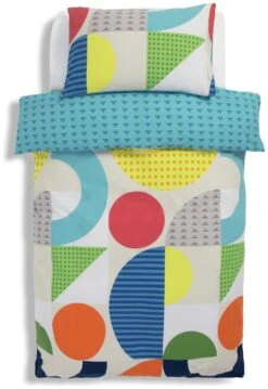 Habitat Kids Geo Shapes Twin Pack Bedding Set - Double -Habitat 9610790 R Z004A